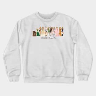 4/15 Tampa Iconic Outfits Eras Lineup Crewneck Sweatshirt